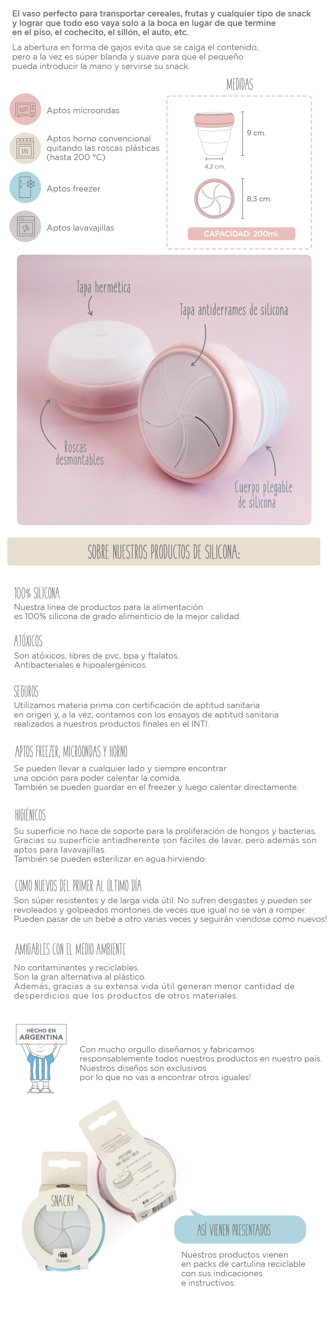 Descripcion snacky